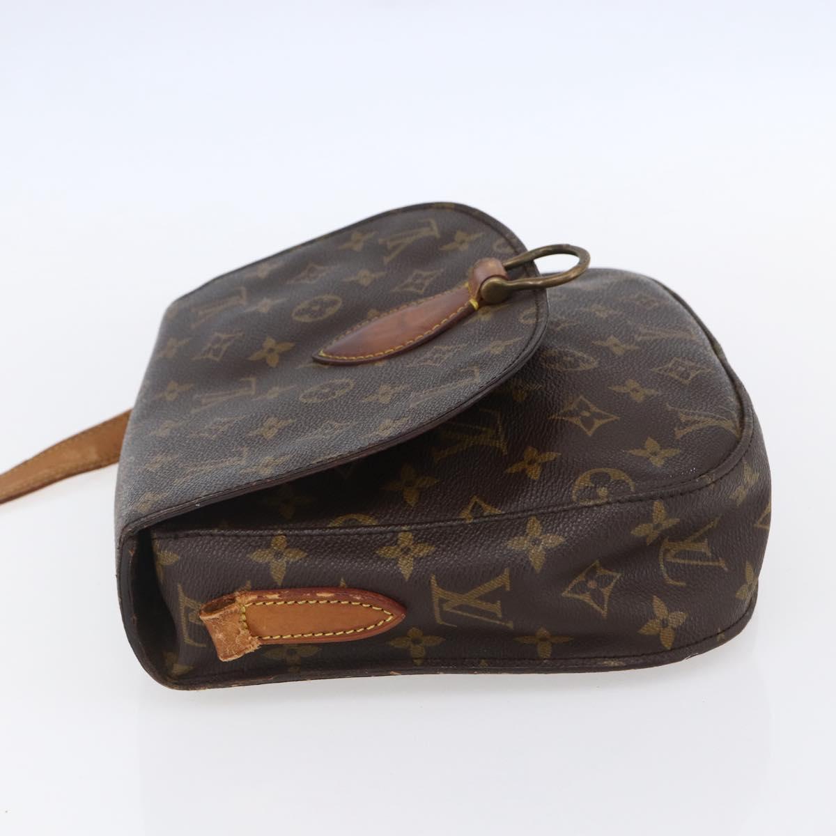 LOUIS VUITTON Monogram Saint Cloud GM Shoulder Bag M51242 LV Auth 150962