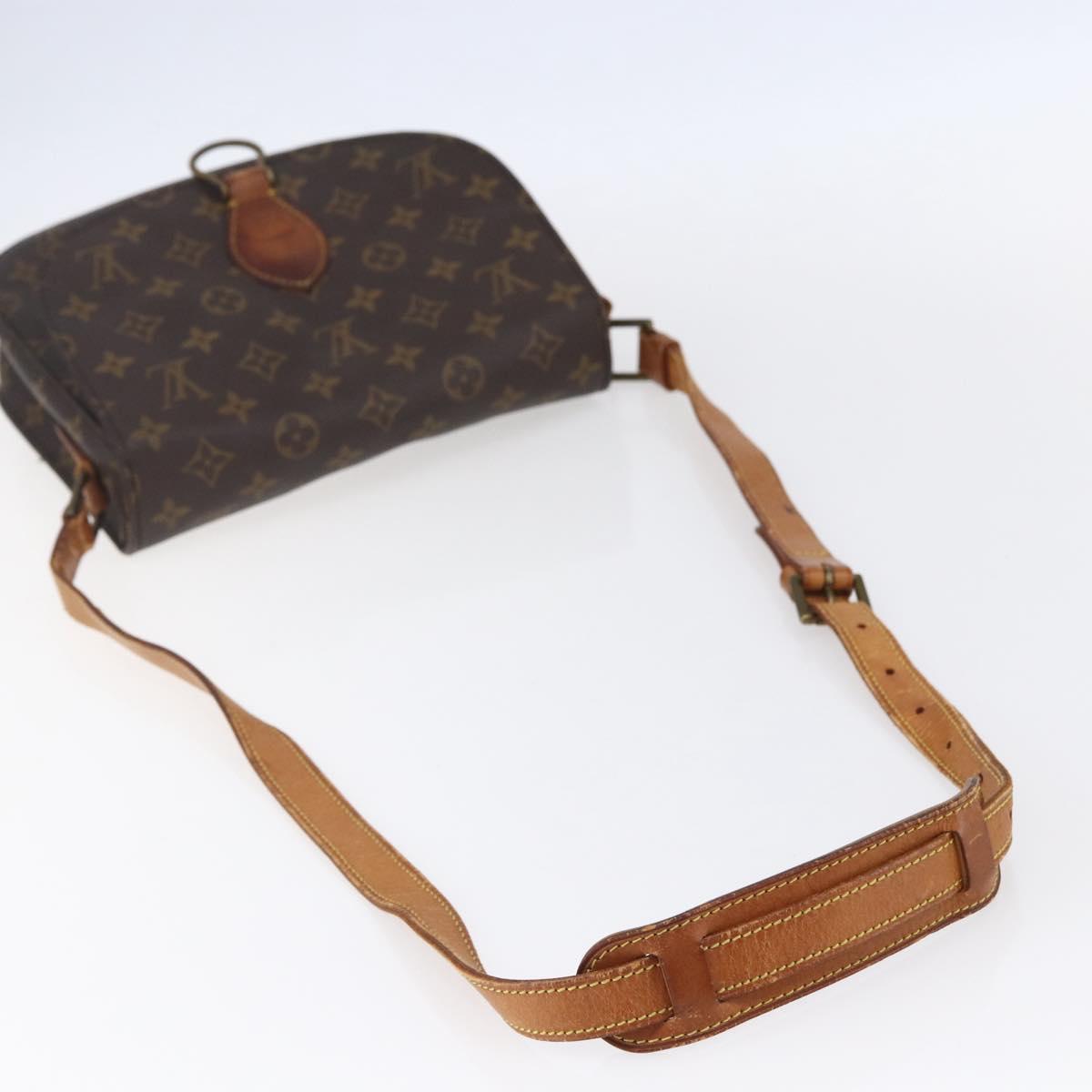 LOUIS VUITTON Monogram Saint Cloud GM Shoulder Bag M51242 LV Auth 150962