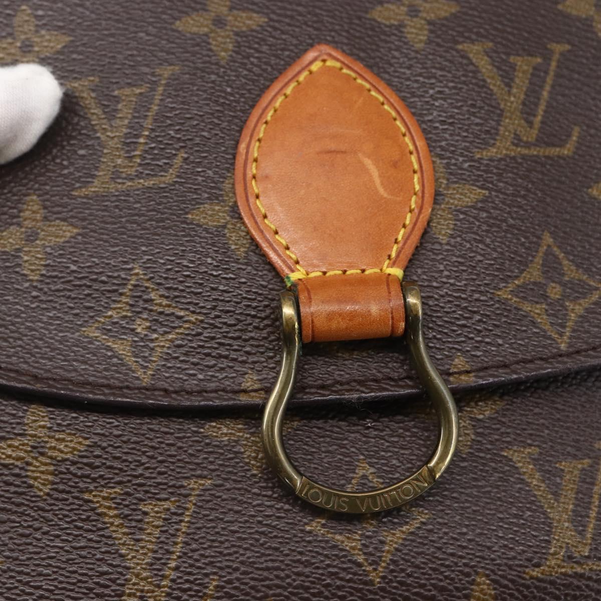LOUIS VUITTON Monogram Saint Cloud MM Shoulder Bag M51243 LV Auth 150963