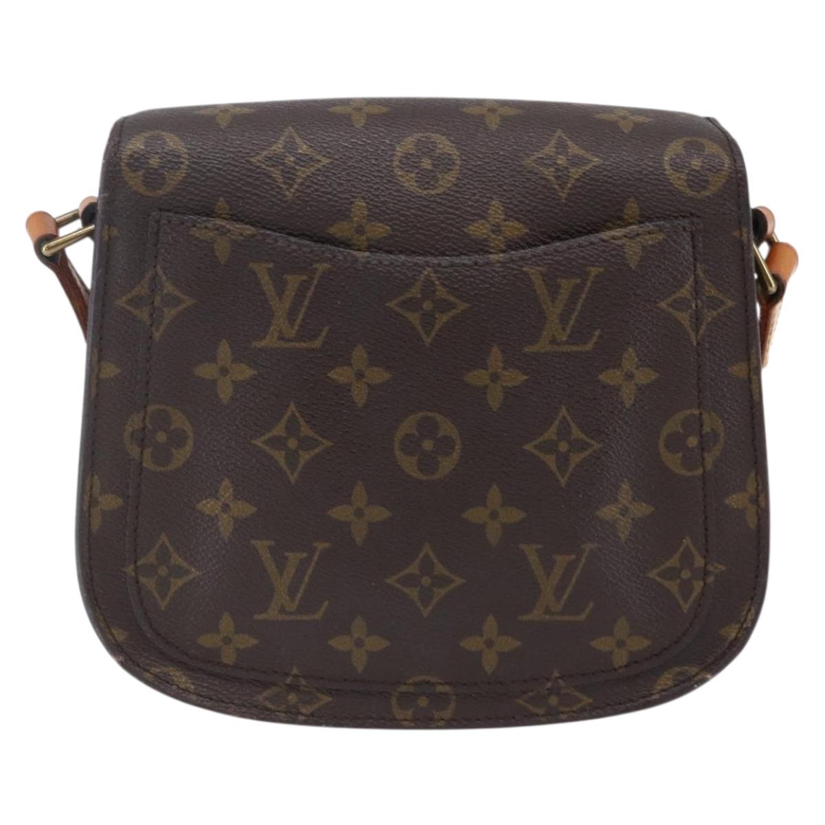LOUIS VUITTON Monogram Saint Cloud MM Shoulder Bag M51243 LV Auth 150963