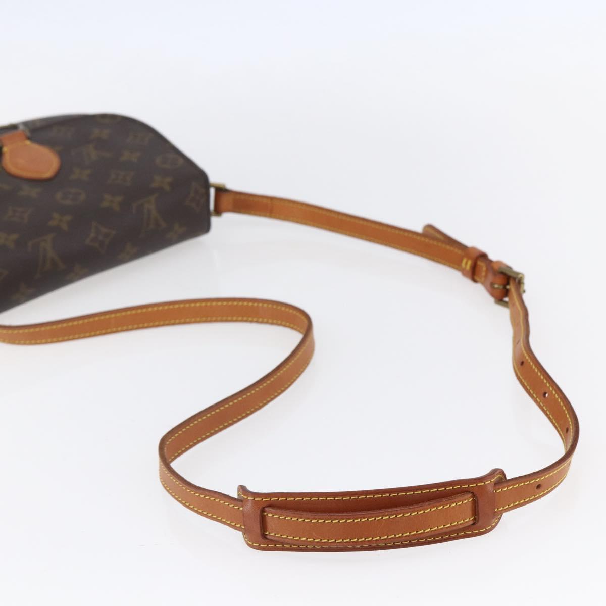 LOUIS VUITTON Monogram Saint Cloud MM Shoulder Bag M51243 LV Auth 150963