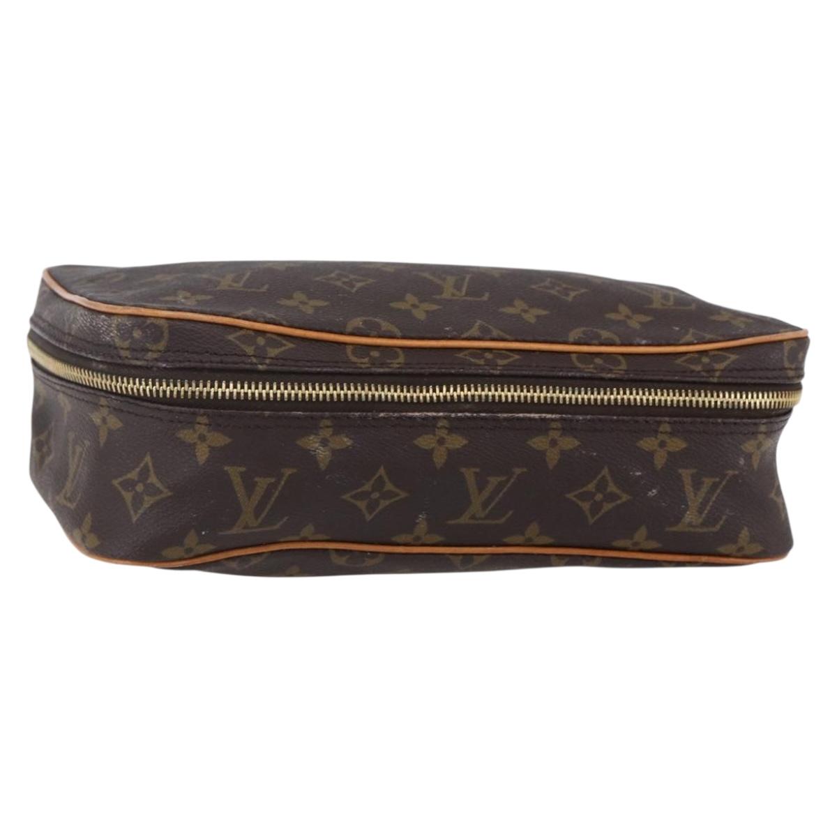LOUIS VUITTON Monogram Trousse Boite Cosmetic Pouch M47640 LV Auth 150964