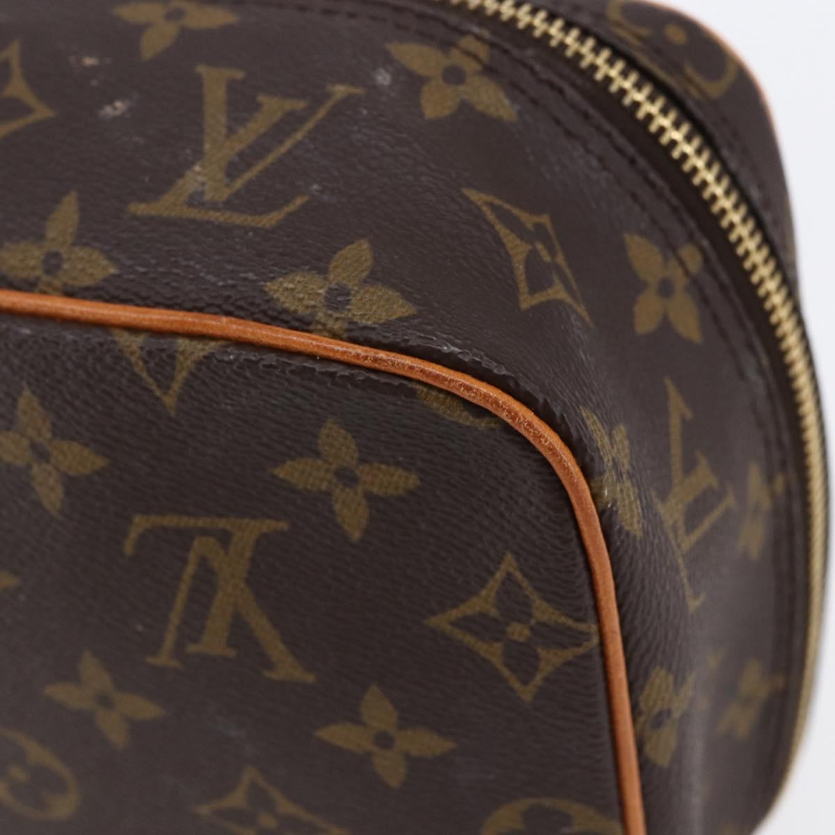 LOUIS VUITTON Monogram Trousse Boite Cosmetic Pouch M47640 LV Auth 150964