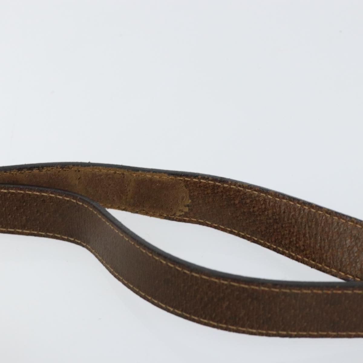 GUCCI GG Supreme Web Sherry Line Bag PVC Beige Gold 14 01 4085 Auth 151002