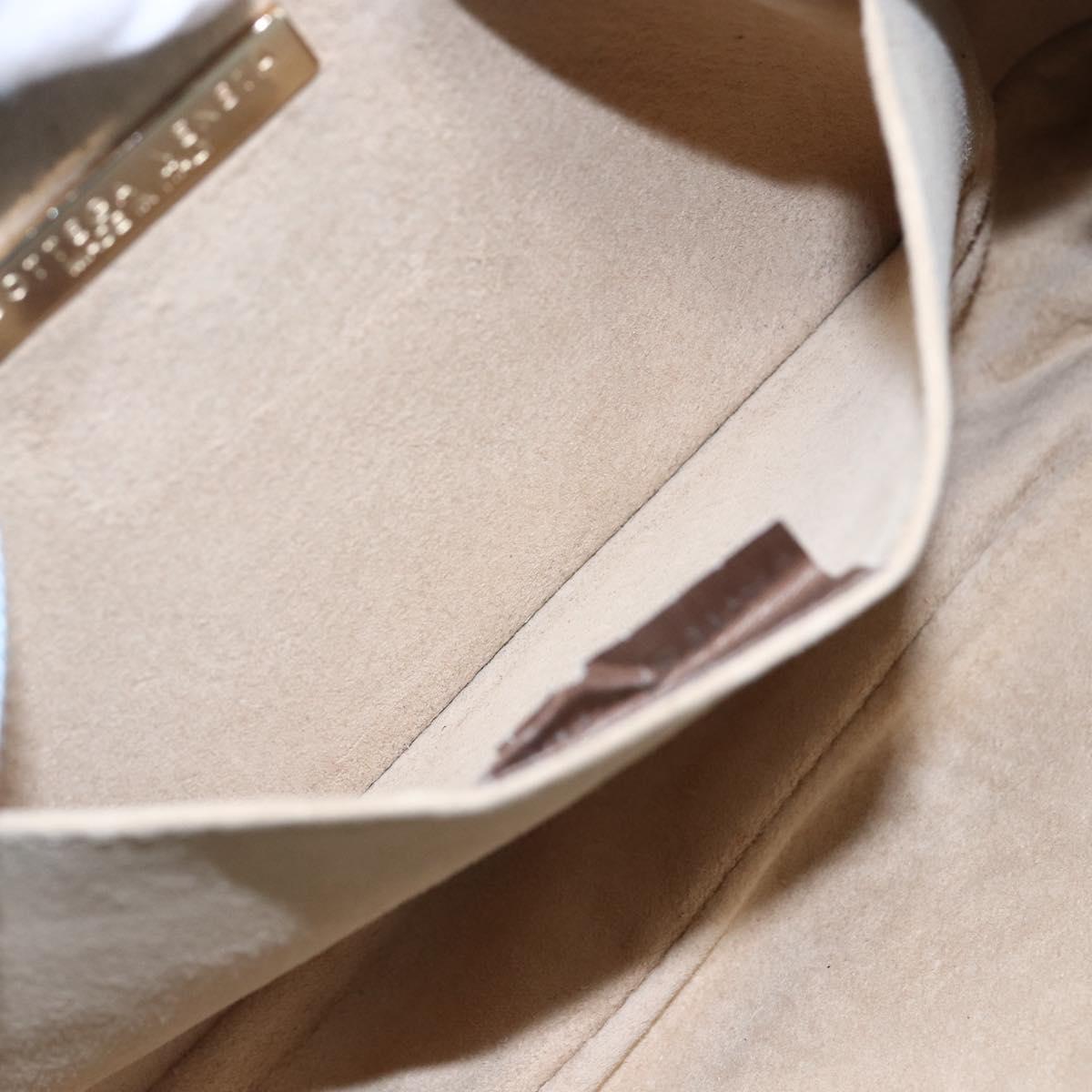 BOTTEGA VENETA INTRECCIATO Shoulder Bag Leather Multicolor Gold Auth 151033