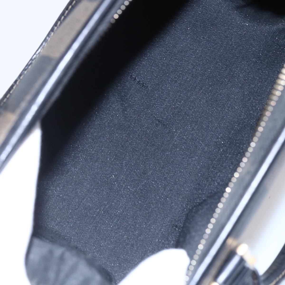 FENDI Pecan Canvas mini Boston Bag PVC Brown Gold black Auth 151067