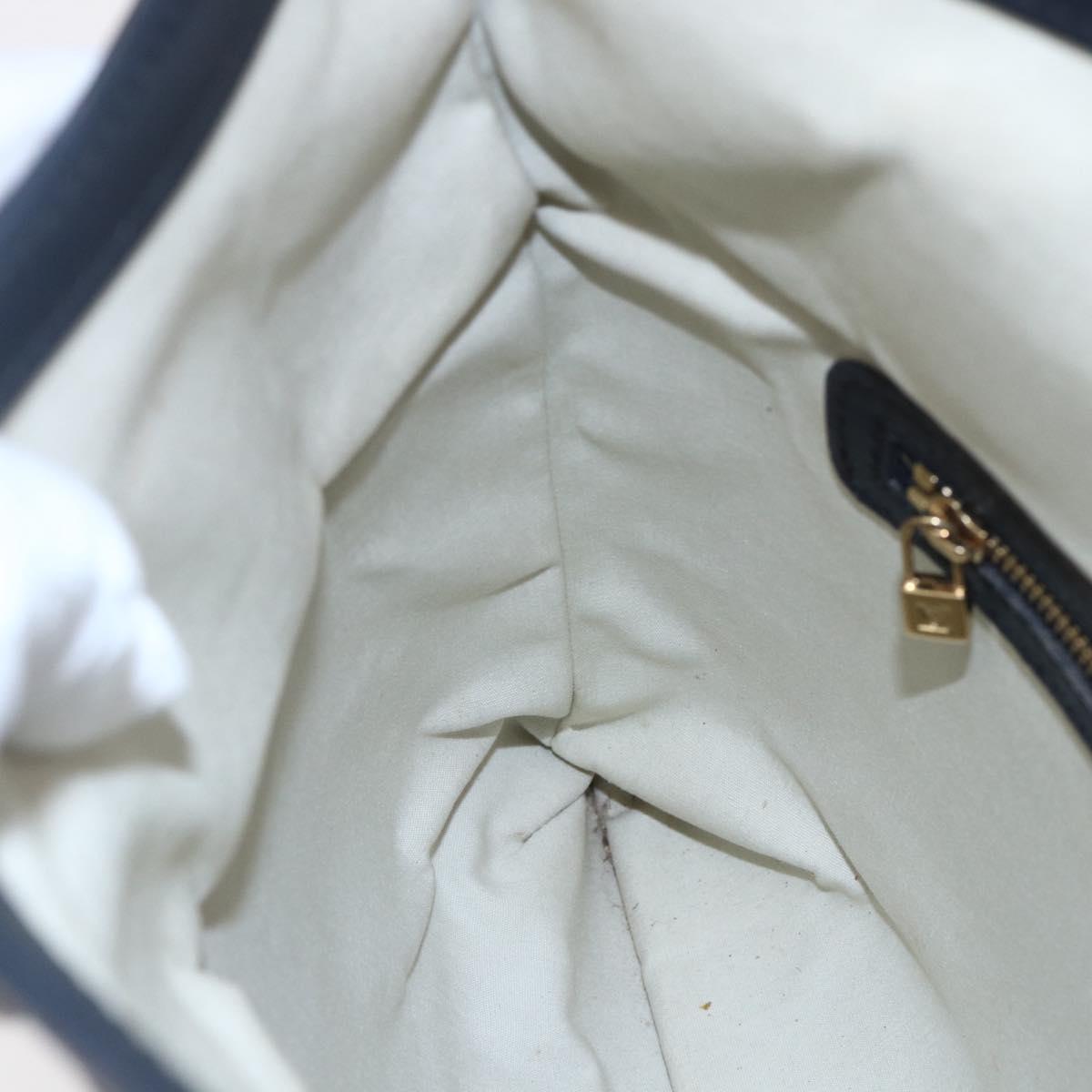 LOUIS VUITTON Monogram Mini Françoise Tote Bag 2way Blue M92208 LV Auth 151081