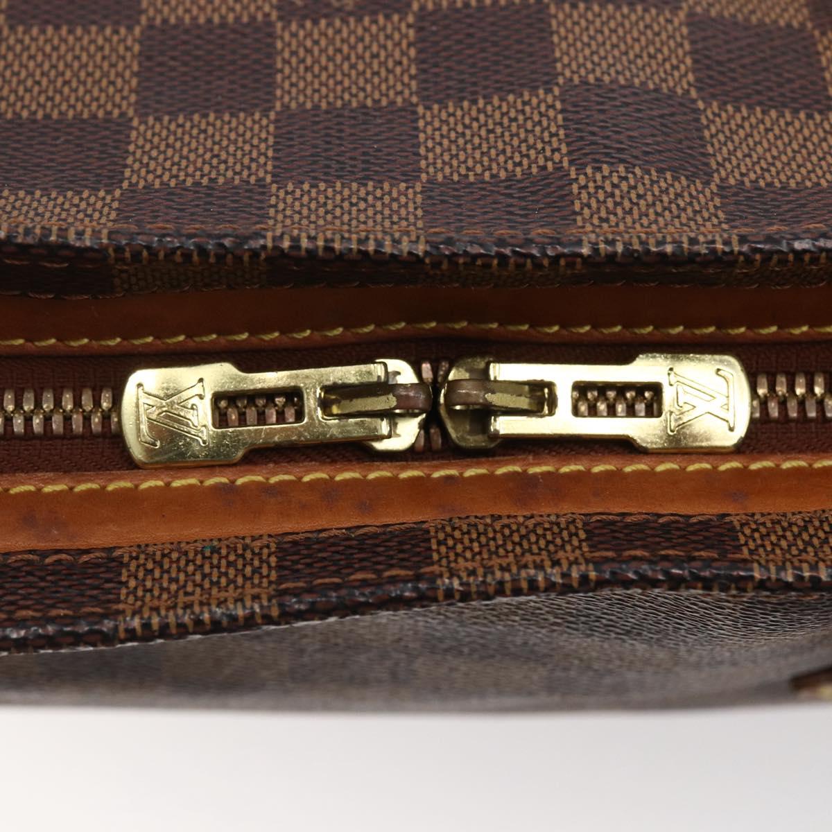 LOUIS VUITTON Damier Ebene Colombine Bag 100th anniversary N99037 LV Auth 151083