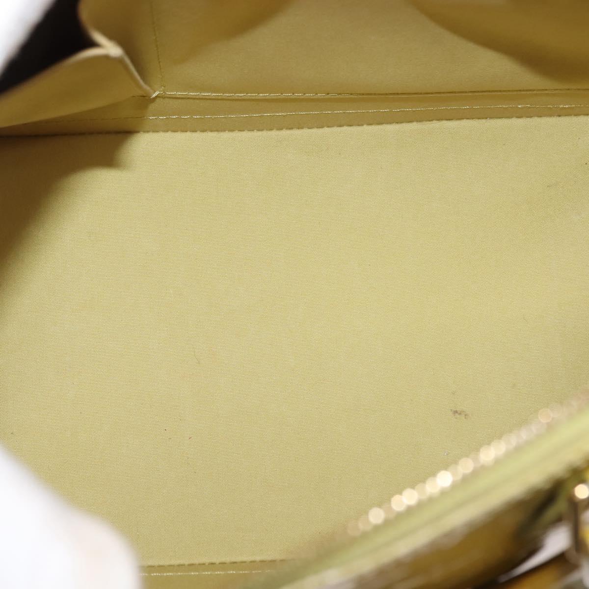 LOUIS VUITTON Monogram Vernis Alma PM Bag Veil Amplession M91615 Auth 151085