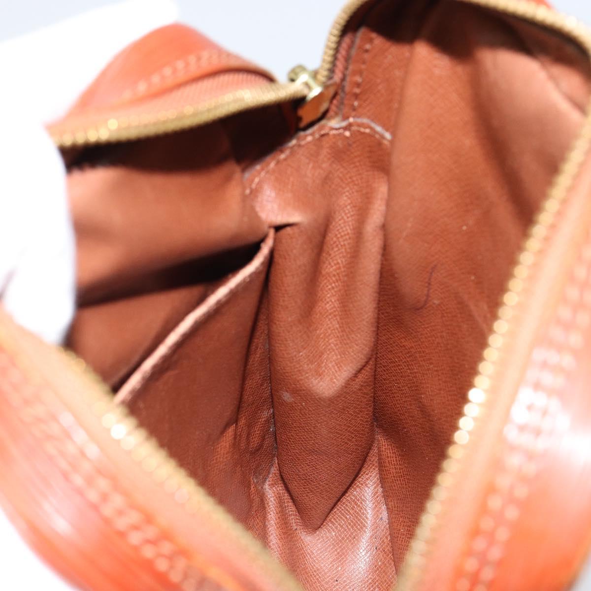 LOUIS VUITTON Epi Danube Shoulder Bag Brown M51694 LV Auth 151088