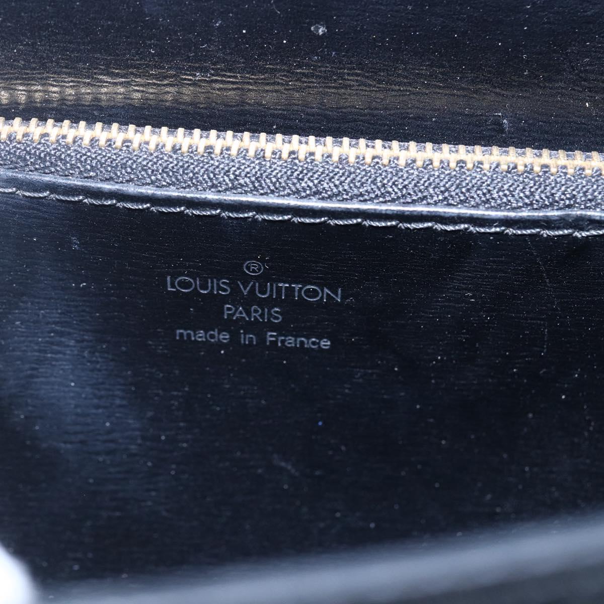 LOUIS VUITTON Epi Malesherbes Hand Bag Black M52372 LV Auth 151089
