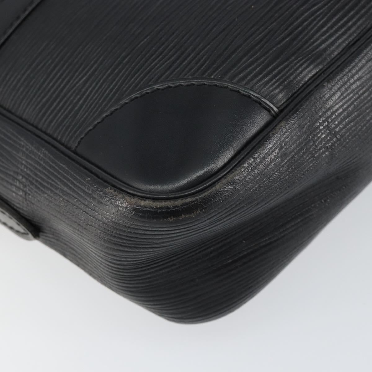 LOUIS VUITTON Epi Trocadero 27 Shoulder Bag Black M52312 LV Auth 151092