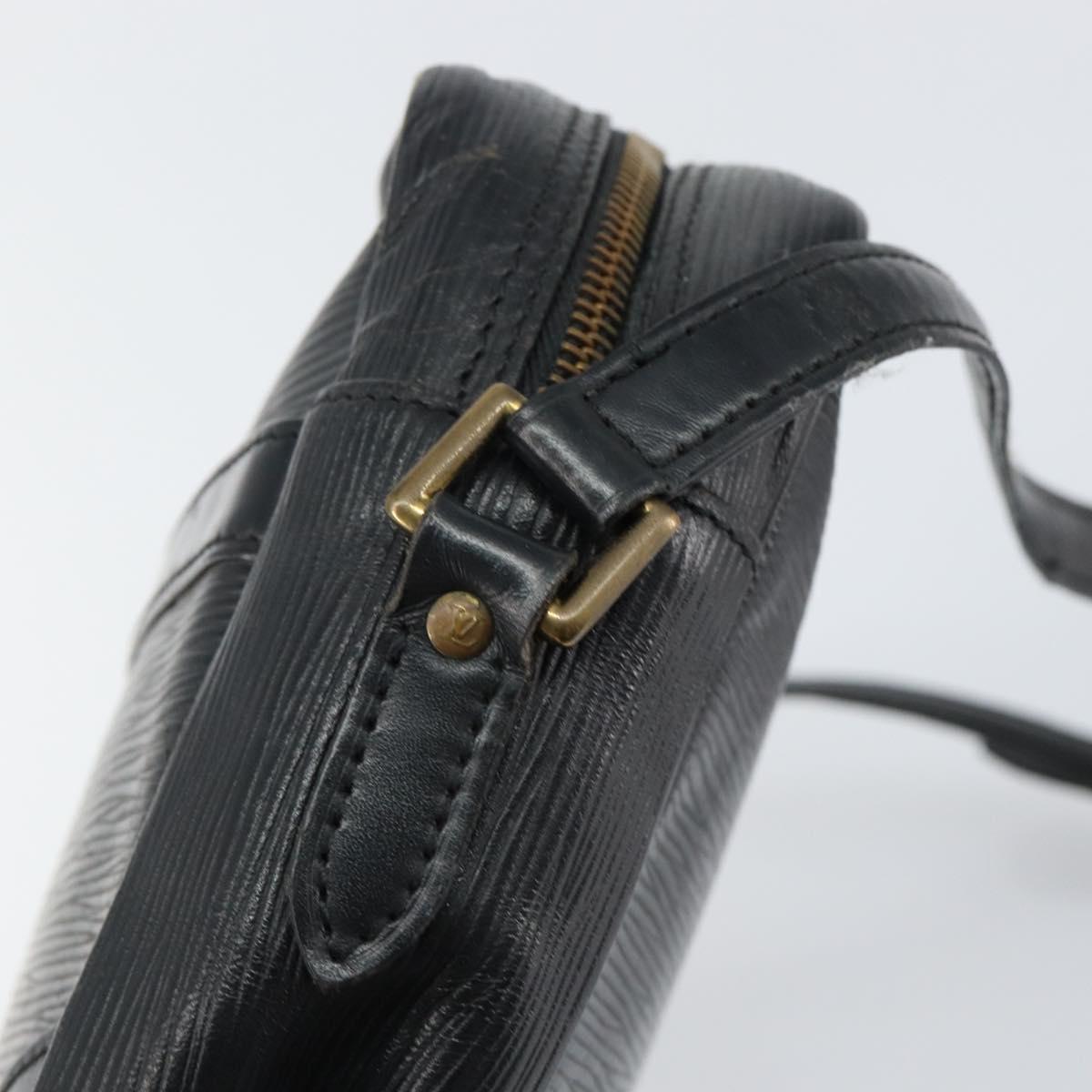 LOUIS VUITTON Epi Trocadero 27 Shoulder Bag Black M52312 LV Auth 151092