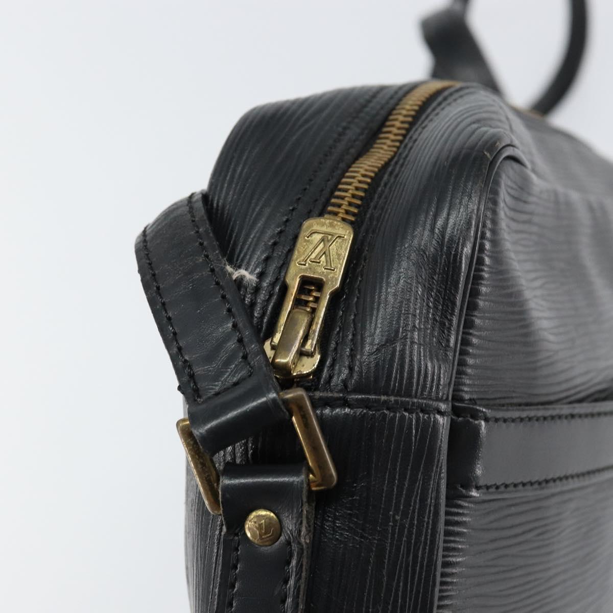 LOUIS VUITTON Epi Trocadero 27 Shoulder Bag Black M52312 LV Auth 151092