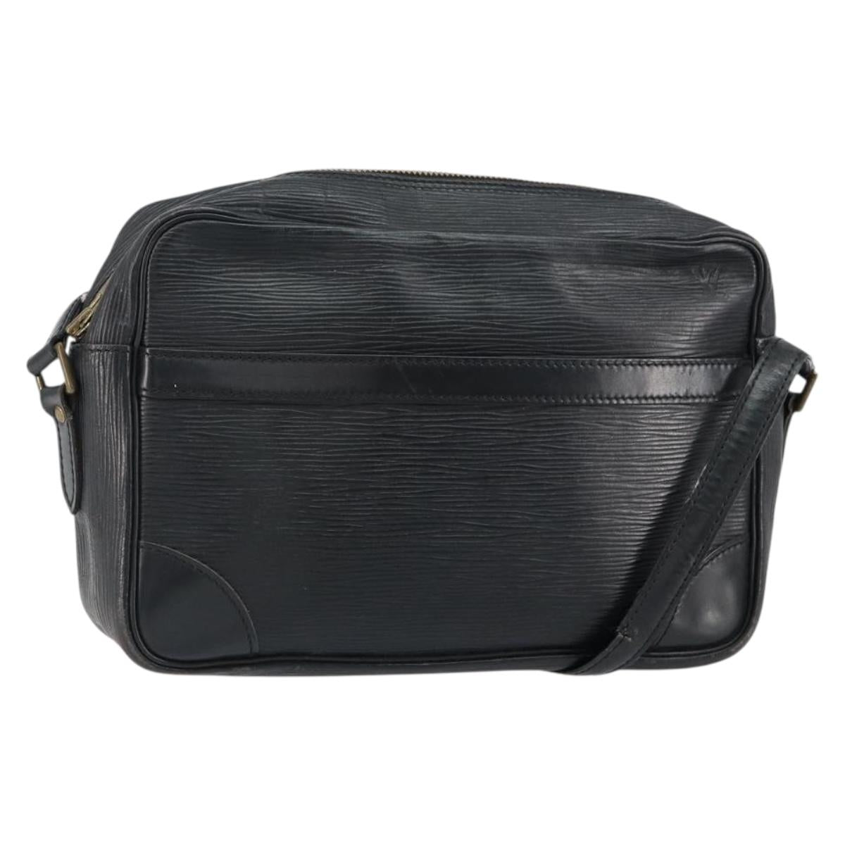 LOUIS VUITTON Epi Trocadero 27 Shoulder Bag Black M52312 LV Auth 151092