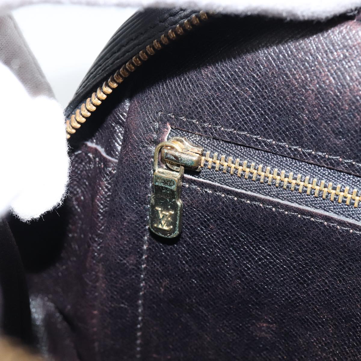 LOUIS VUITTON Epi Trocadero 27 Shoulder Bag Black M52312 LV Auth 151092