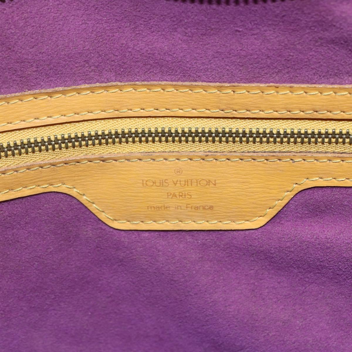 LOUIS VUITTON Epi Saint Jacques Shopping Shoulder Bag Yellow M52269 Auth 151094