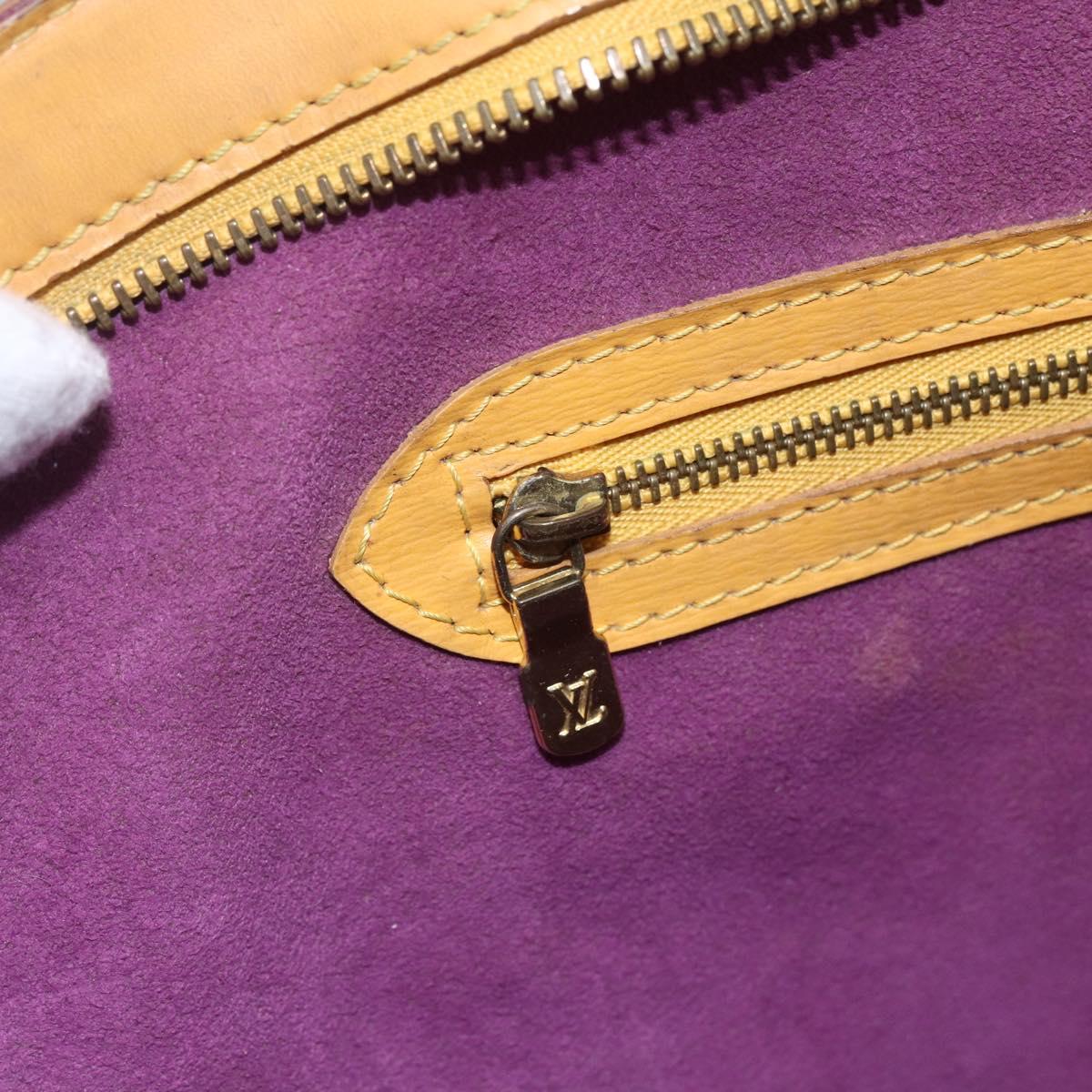 LOUIS VUITTON Epi Saint Jacques Shopping Shoulder Bag Yellow M52269 Auth 151094