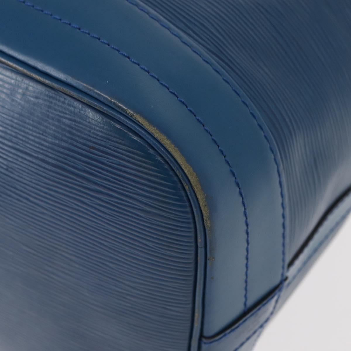 LOUIS VUITTON Epi Noe Shoulder Bag Toledo Blue M44005 LV Auth 151095