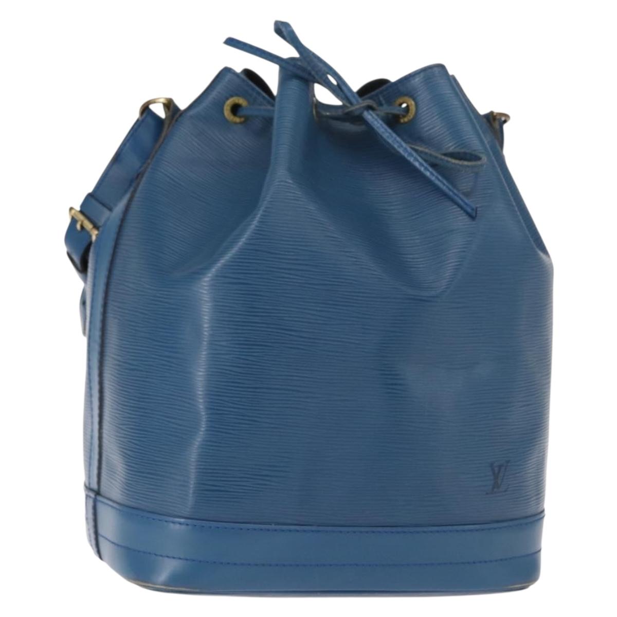 LOUIS VUITTON Epi Noe Shoulder Bag Toledo Blue M44005 LV Auth 151095