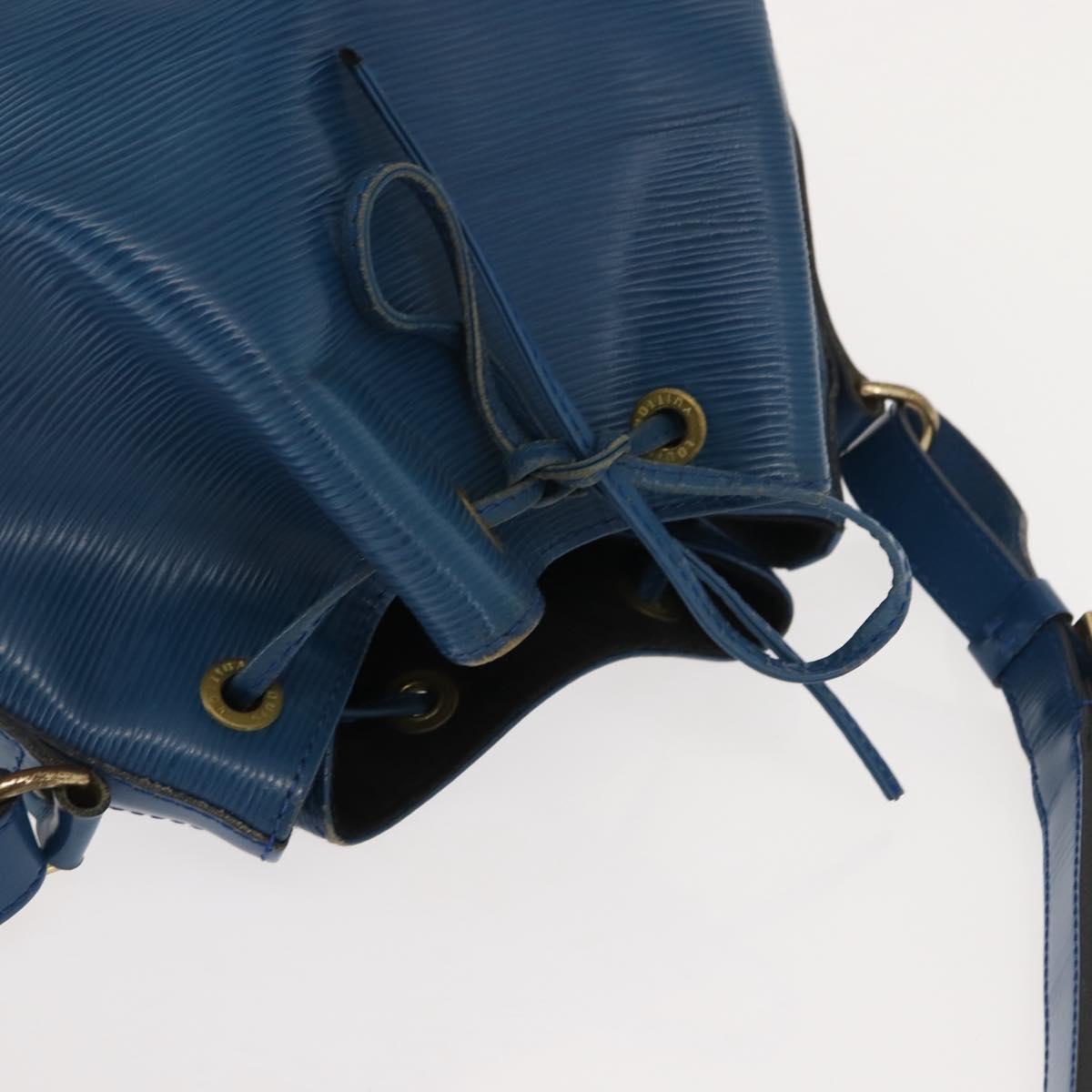 LOUIS VUITTON Epi Noe Shoulder Bag Toledo Blue M44005 LV Auth 151095