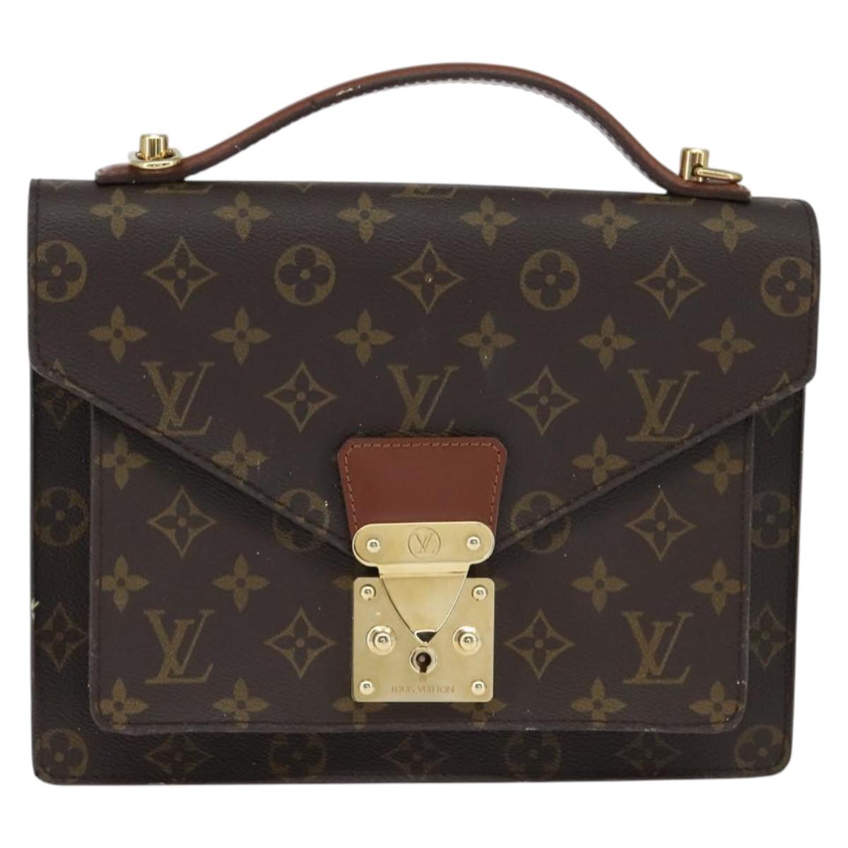 LOUIS VUITTON Monogram Monceau 26 Shoulder Bag M51187 LV Auth 151103