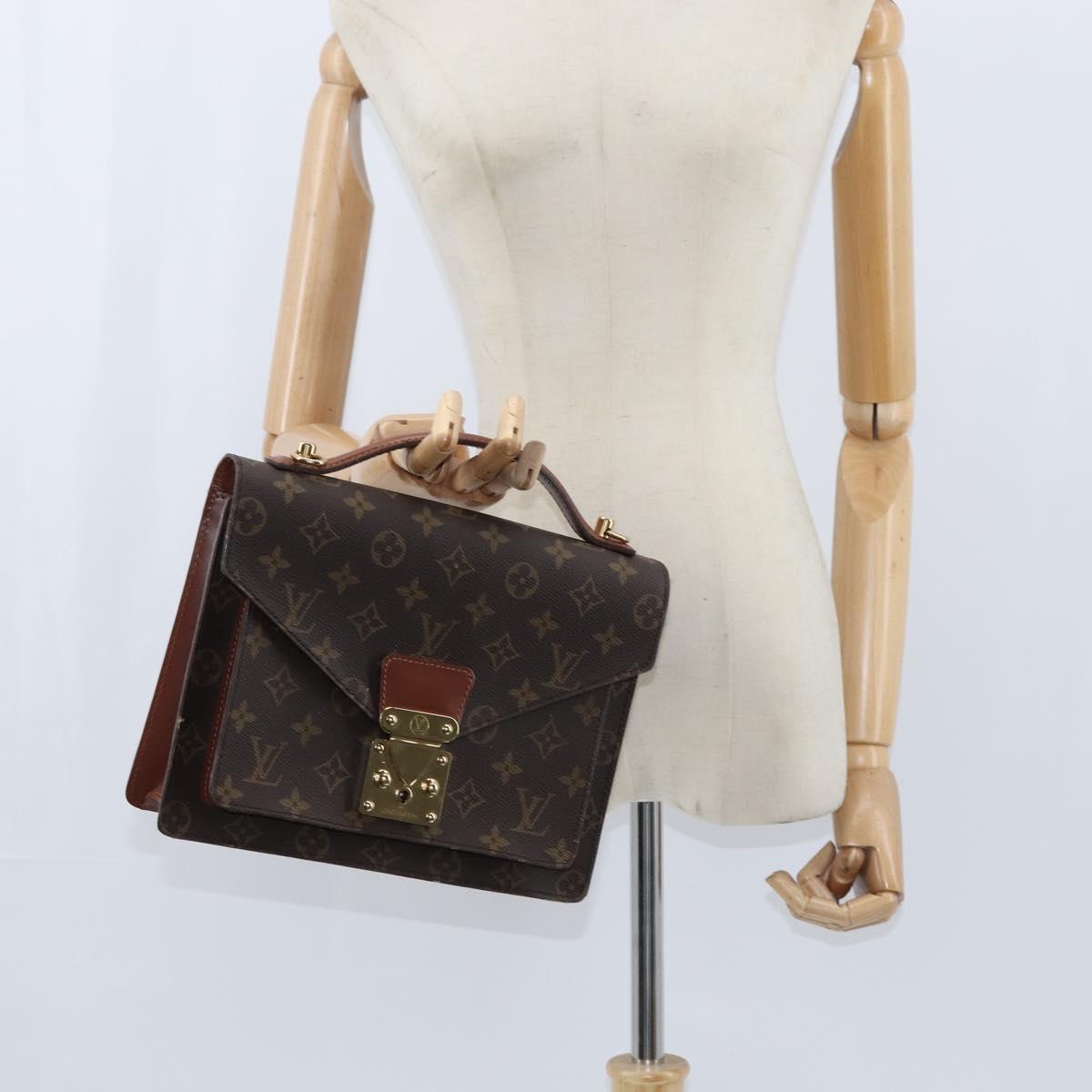 LOUIS VUITTON Monogram Monceau 26 Shoulder Bag M51187 LV Auth 151103