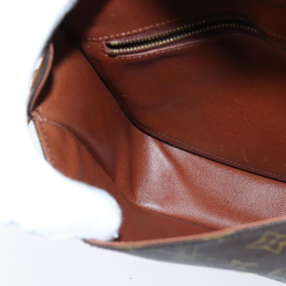 LOUIS VUITTON Monogram Saint Cloud GM Shoulder Bag M51242 LV Auth 151108