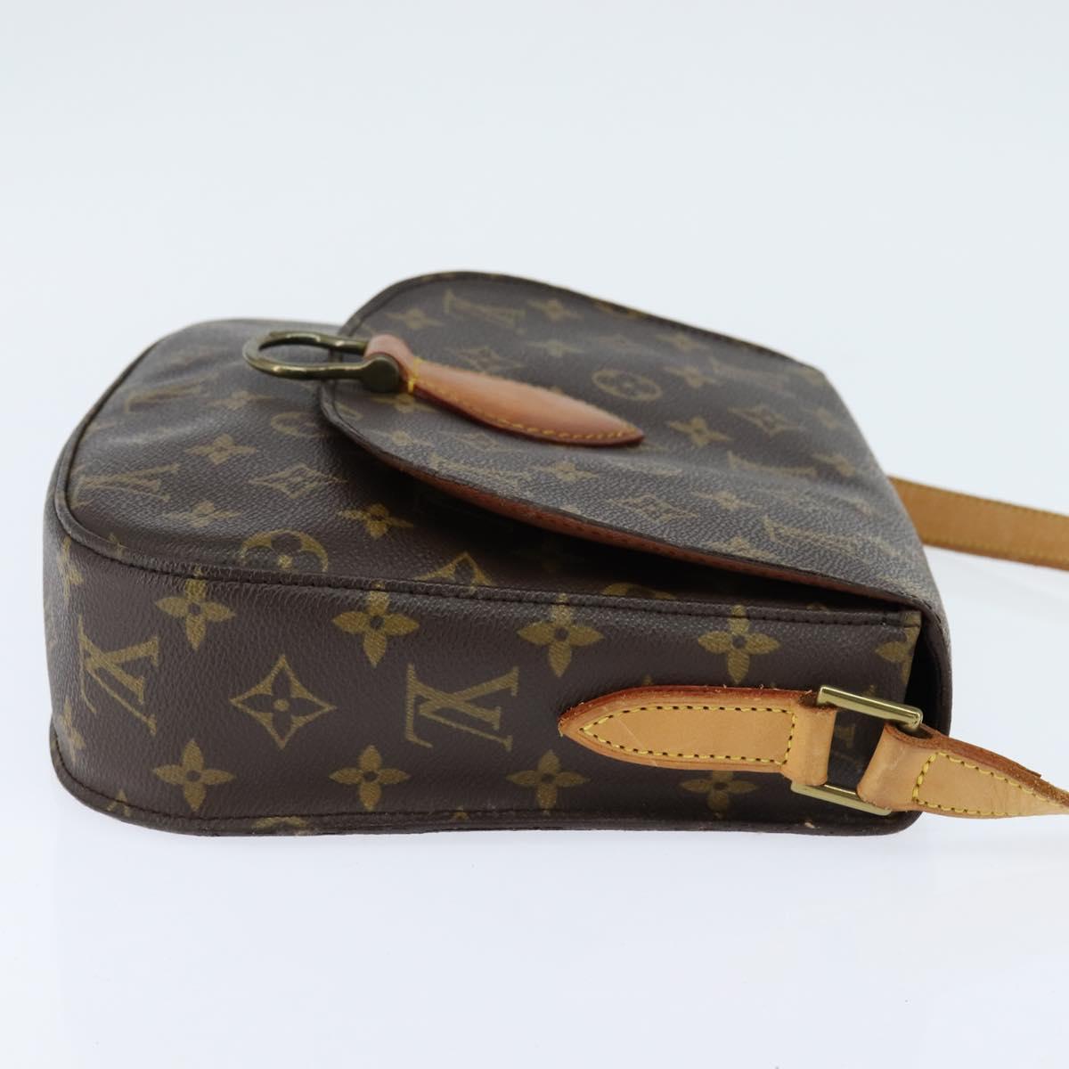 LOUIS VUITTON Monogram Saint Cloud GM Shoulder Bag M51242 LV Auth 151108