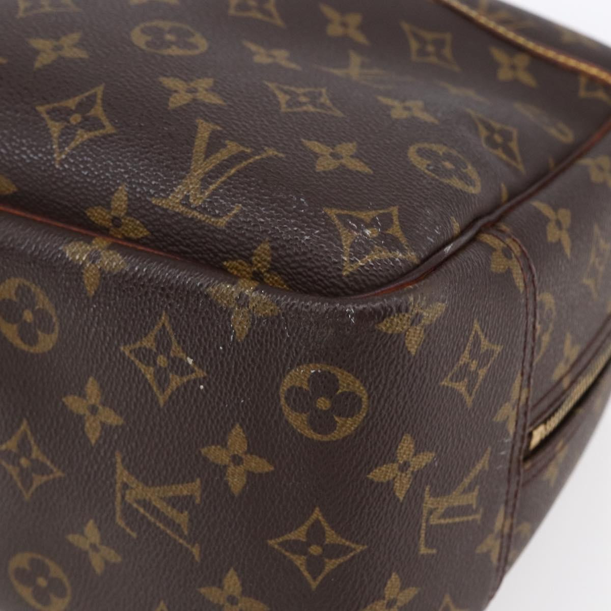 LOUIS VUITTON Monogram Deauville Hand Bag M47270 LV Auth 151113