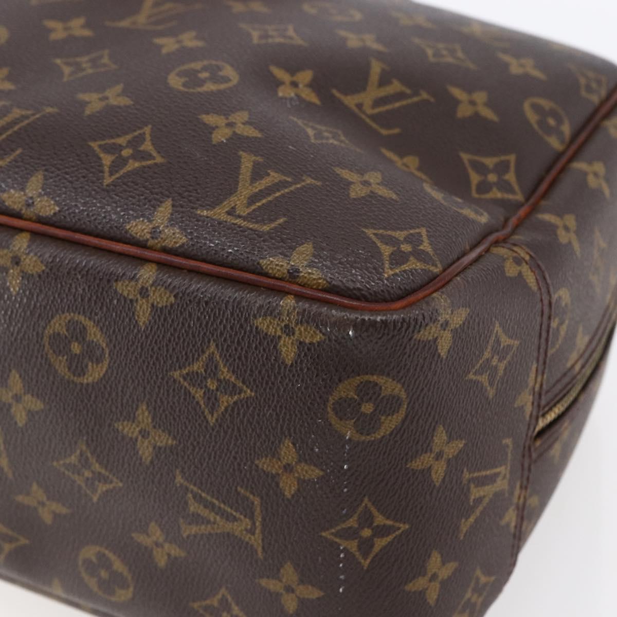 LOUIS VUITTON Monogram Deauville Hand Bag M47270 LV Auth 151113
