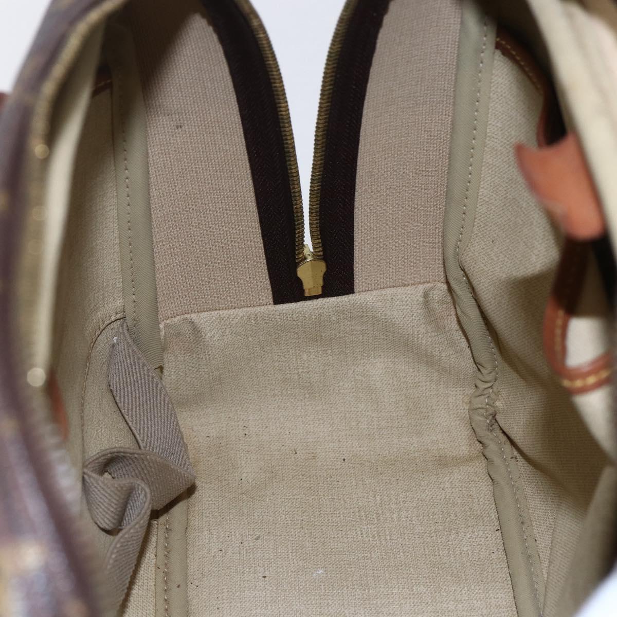 LOUIS VUITTON Monogram Deauville Hand Bag M47270 LV Auth 151113