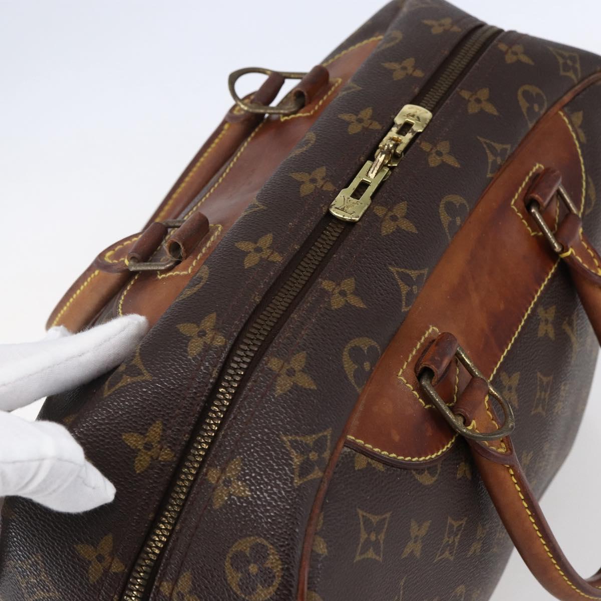 LOUIS VUITTON Monogram Deauville Hand Bag M47270 LV Auth 151113
