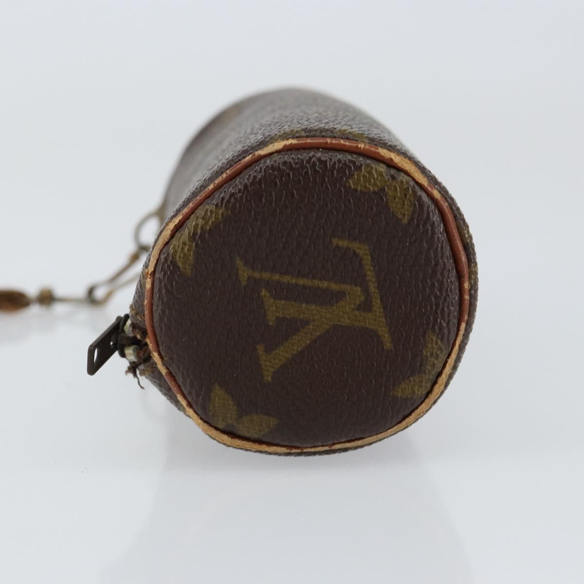 LOUIS VUITTON Monogram Papillon Pouch LV Auth 151116