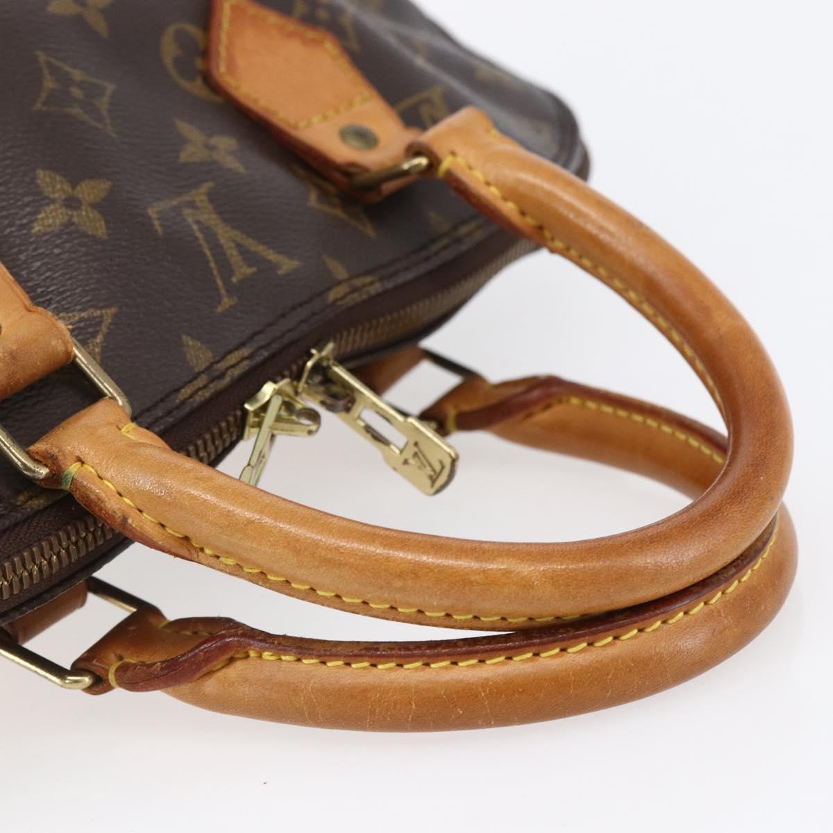 LOUIS VUITTON Monogram Alma Hand Bag M51130 LV Auth 151117