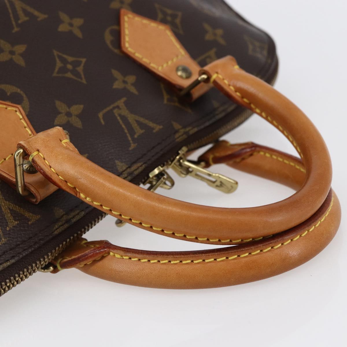 LOUIS VUITTON Monogram Alma Hand Bag M51130 LV Auth 151119