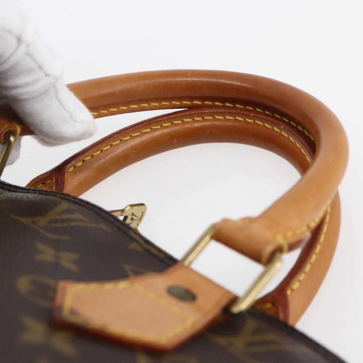 LOUIS VUITTON Monogram Alma Hand Bag M51130 LV Auth 151119