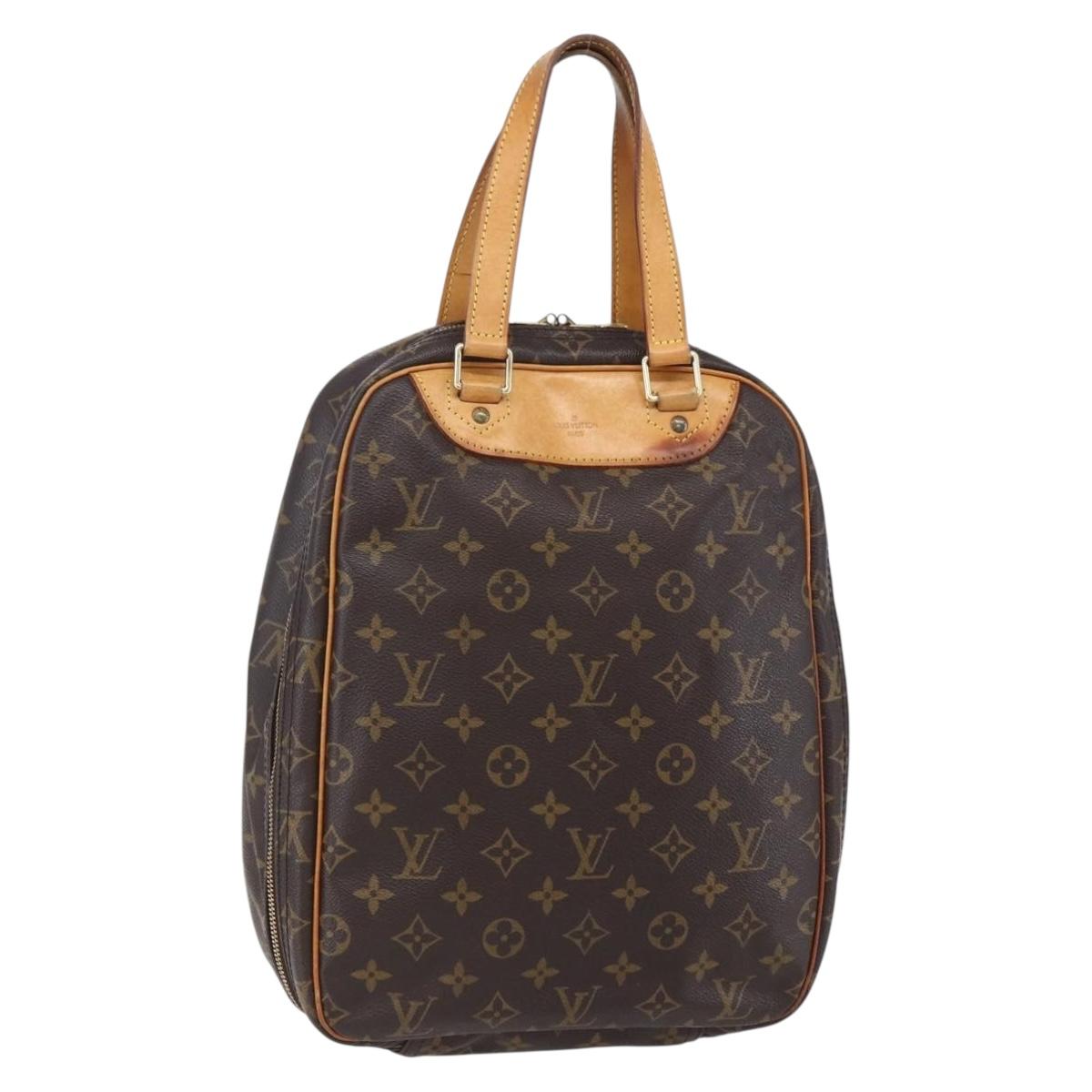 LOUIS VUITTON Monogram Excursion Hand Bag M41450 LV Auth 151121