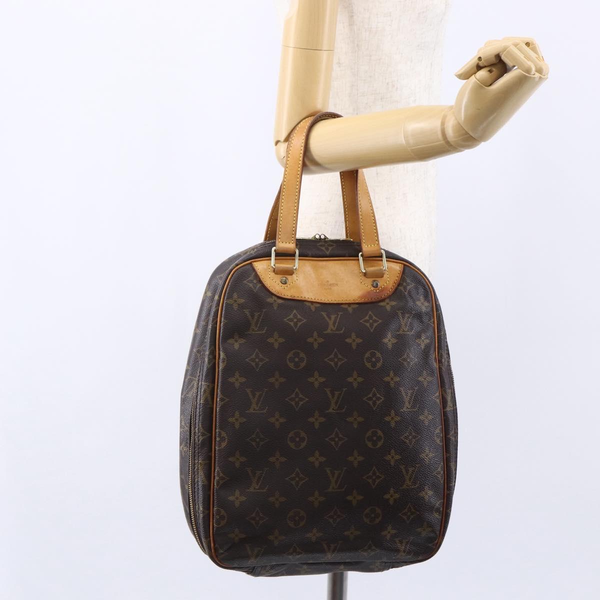 LOUIS VUITTON Monogram Excursion Hand Bag M41450 LV Auth 151121