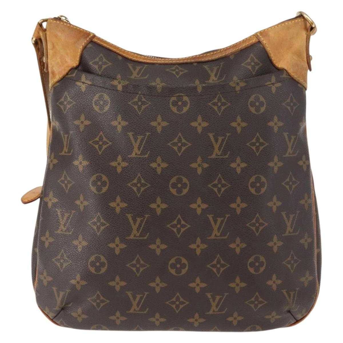 LOUIS VUITTON Monogram Odeon MM Shoulder Bag M56389 LV Auth 151122