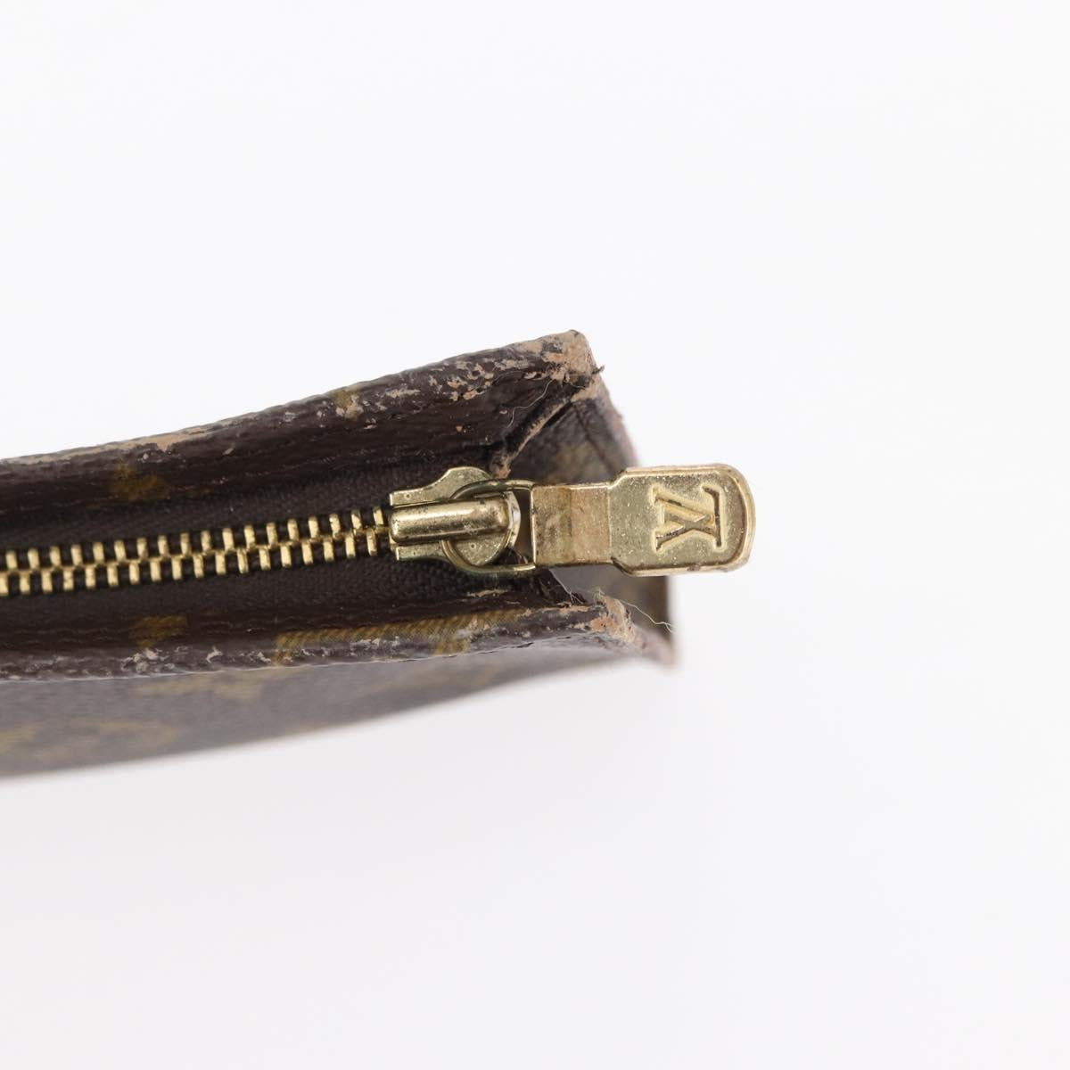 LOUIS VUITTON Monogram Bucket GM Accessory Pouch LV Auth 151126