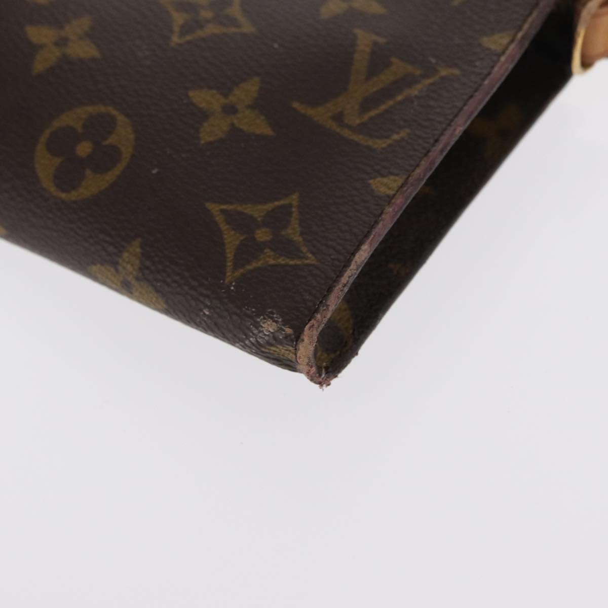 LOUIS VUITTON Monogram Bucket GM Accessory Pouch LV Auth 151126