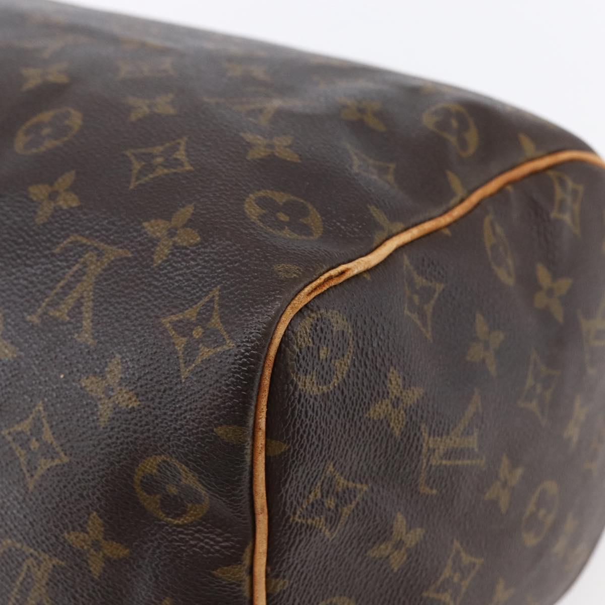 LOUIS VUITTON Monogram Speedy 35 Hand Bag M41524 LV Auth 151129