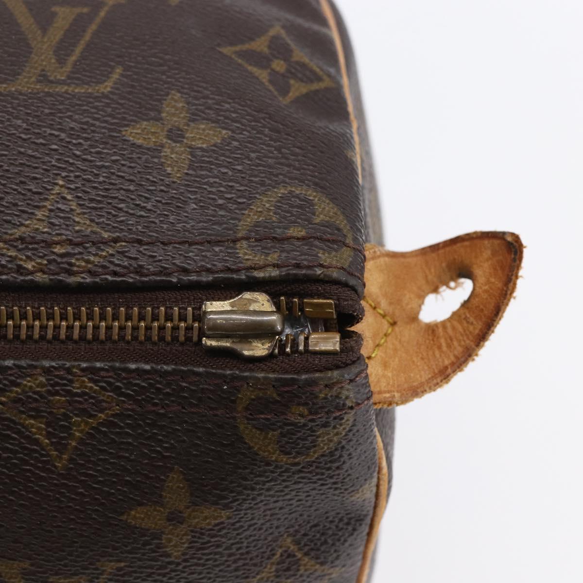 LOUIS VUITTON Monogram Speedy 35 Hand Bag M41524 LV Auth 151129