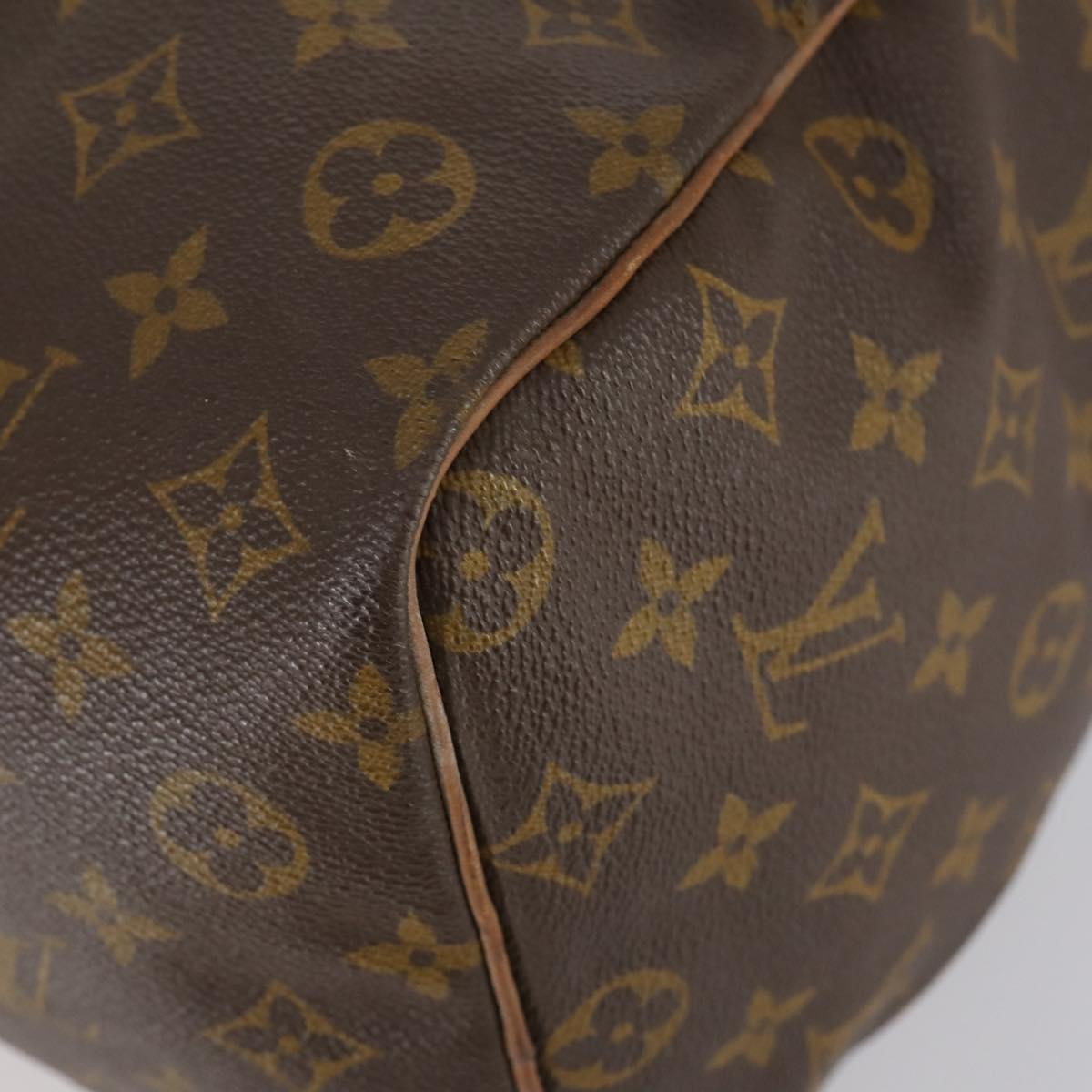 LOUIS VUITTON Monogram Speedy 35 Hand Bag M41524 LV Auth 151130