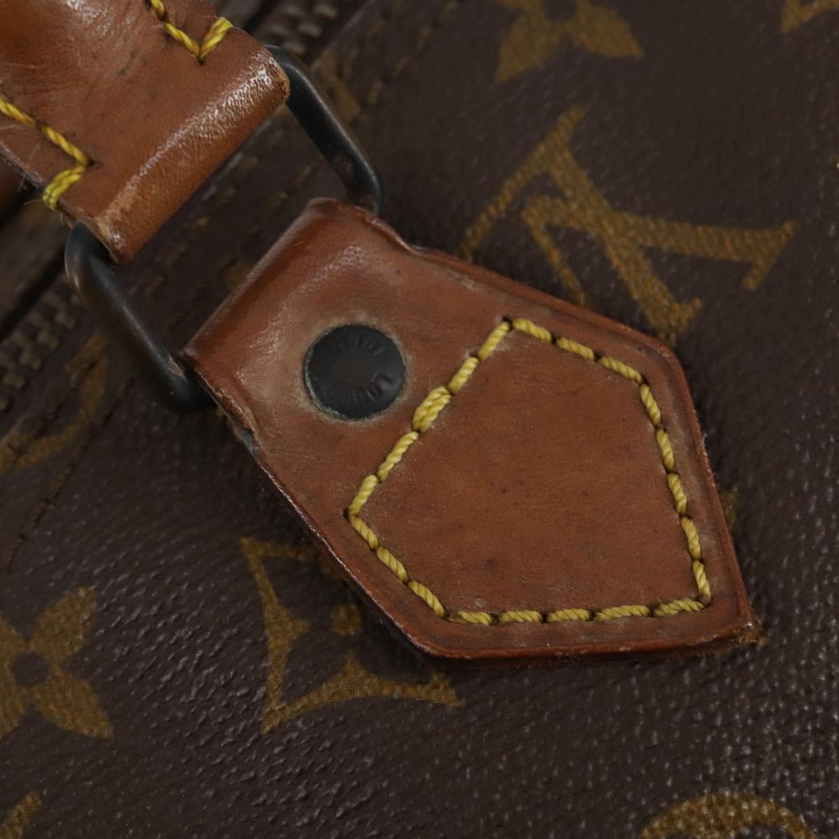 LOUIS VUITTON Monogram Speedy 35 Hand Bag M41524 LV Auth 151130