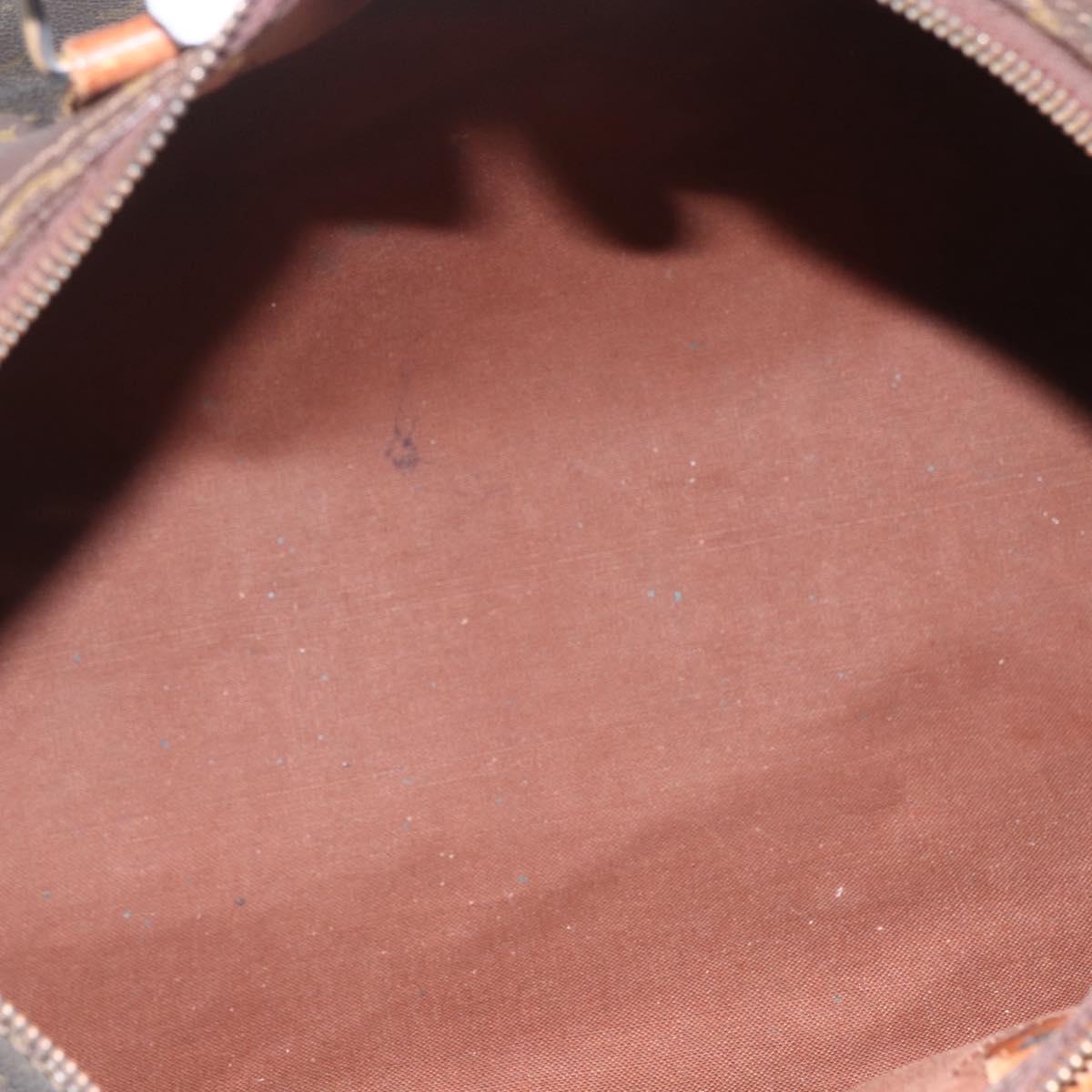 LOUIS VUITTON Monogram Speedy 35 Hand Bag M41524 LV Auth 151130