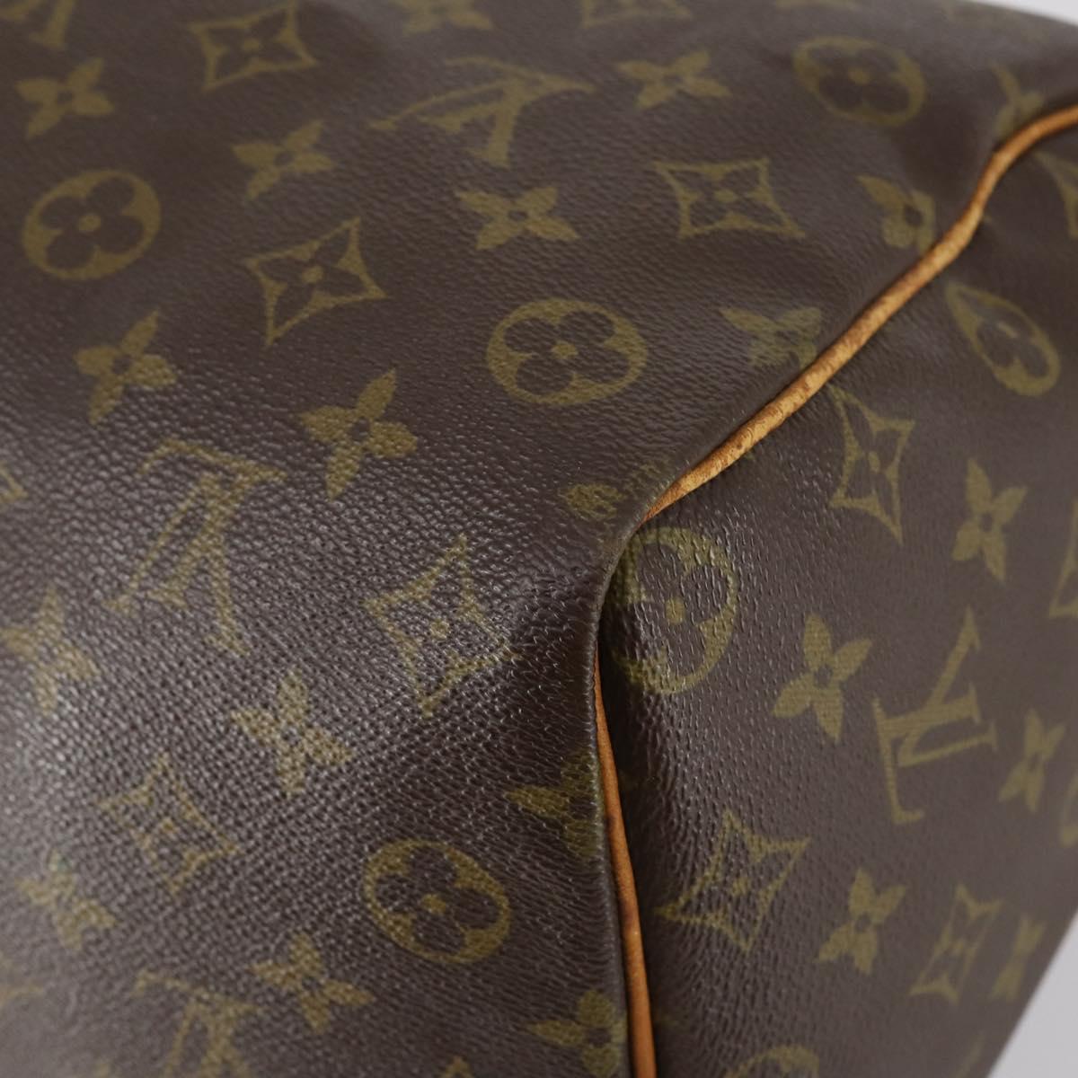 LOUIS VUITTON Monogram Speedy 35 Hand Bag M41524 LV Auth 151131