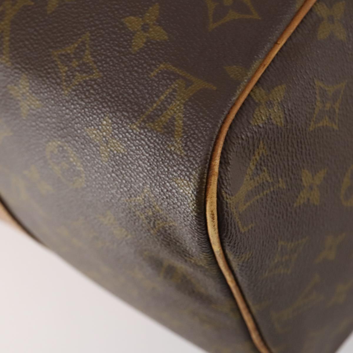 LOUIS VUITTON Monogram Sac Souple 45 Boston Bag M41624 LV Auth 151132
