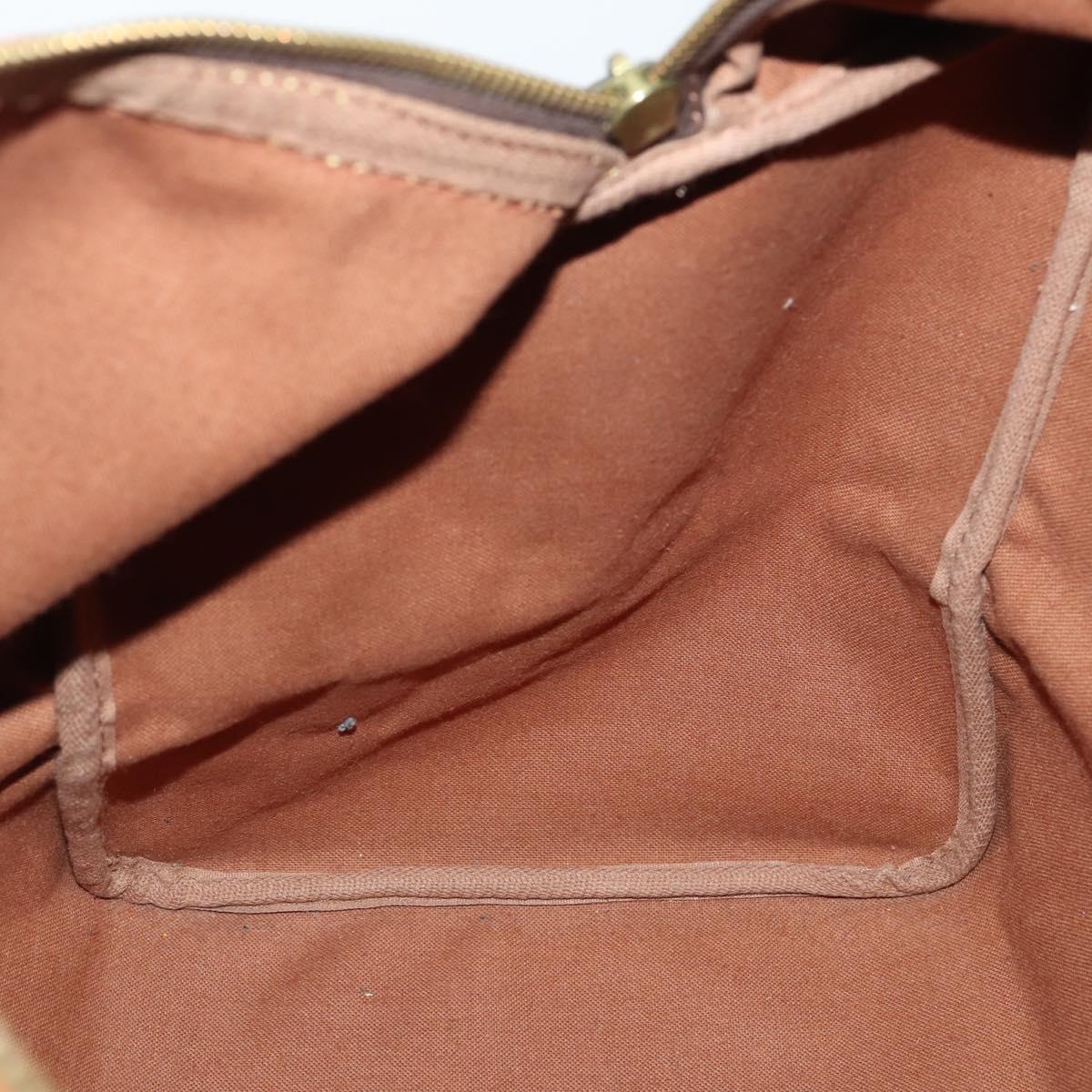 LOUIS VUITTON Monogram Sac Souple 45 Boston Bag M41624 LV Auth 151132